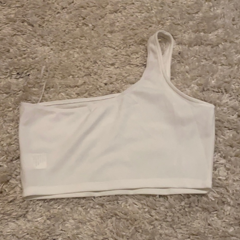 White top , one strap